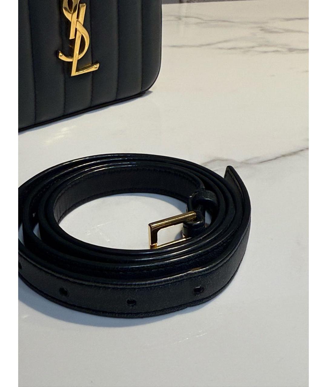 SAINT LAURENT Кожаная поясная сумка, фото 6