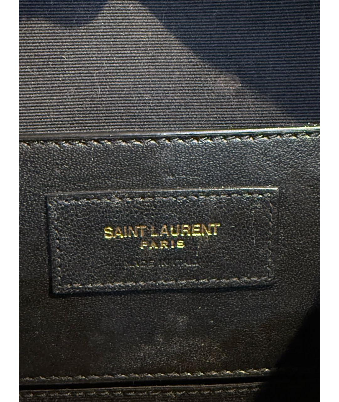 SAINT LAURENT Кожаная поясная сумка, фото 5