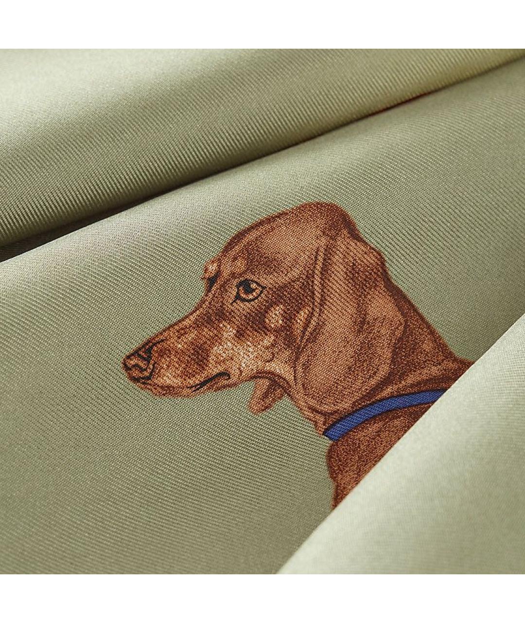 HERMES Мульти шелковый платок, фото 5