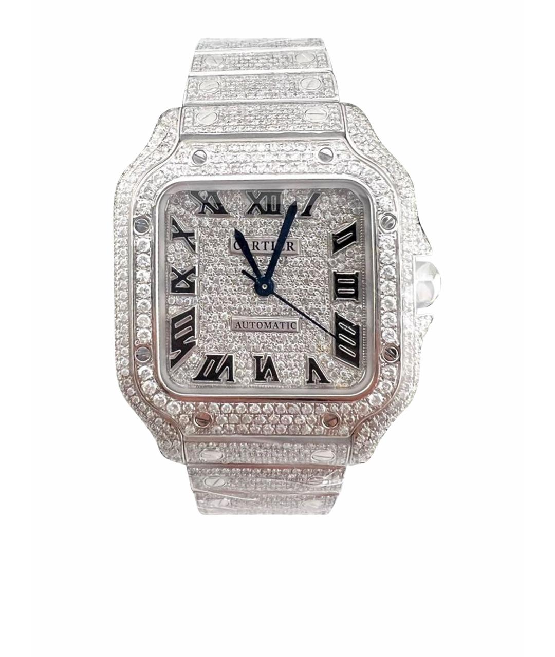 CARTIER Серебряные часы, фото 1