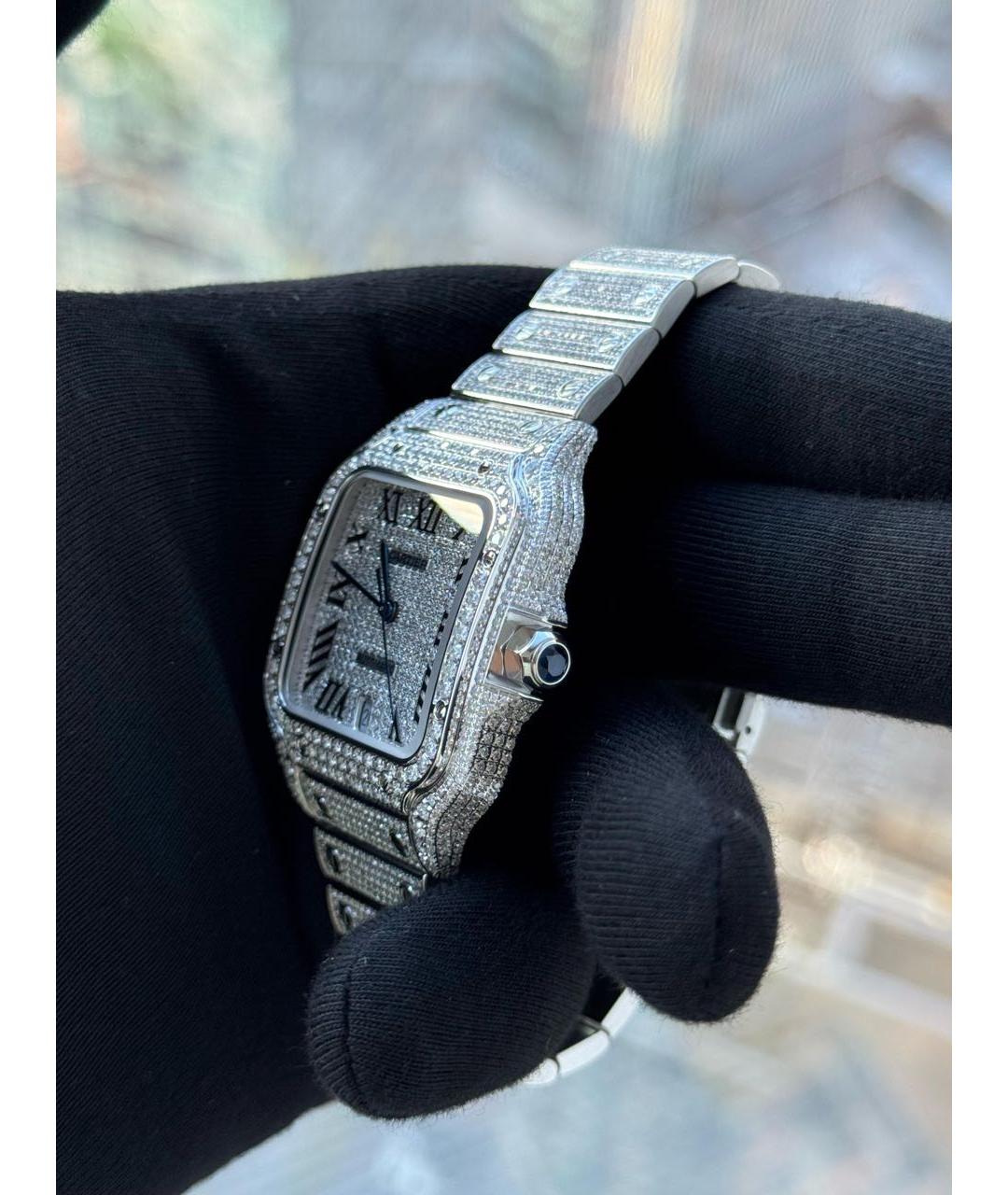 CARTIER Серебряные часы, фото 2