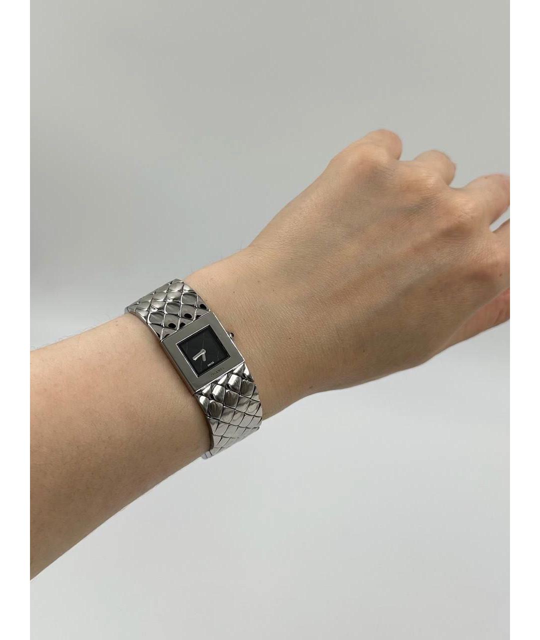 CHANEL Серебряные часы, фото 8
