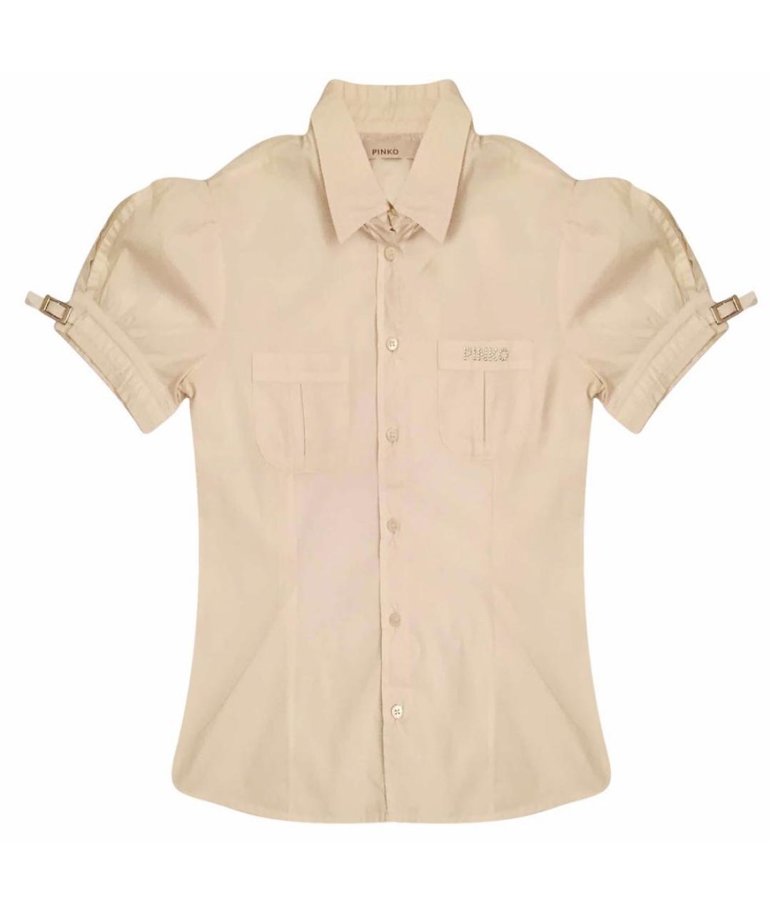 PINKO KIDS Белая хлопковая рубашка/блузка, фото 1