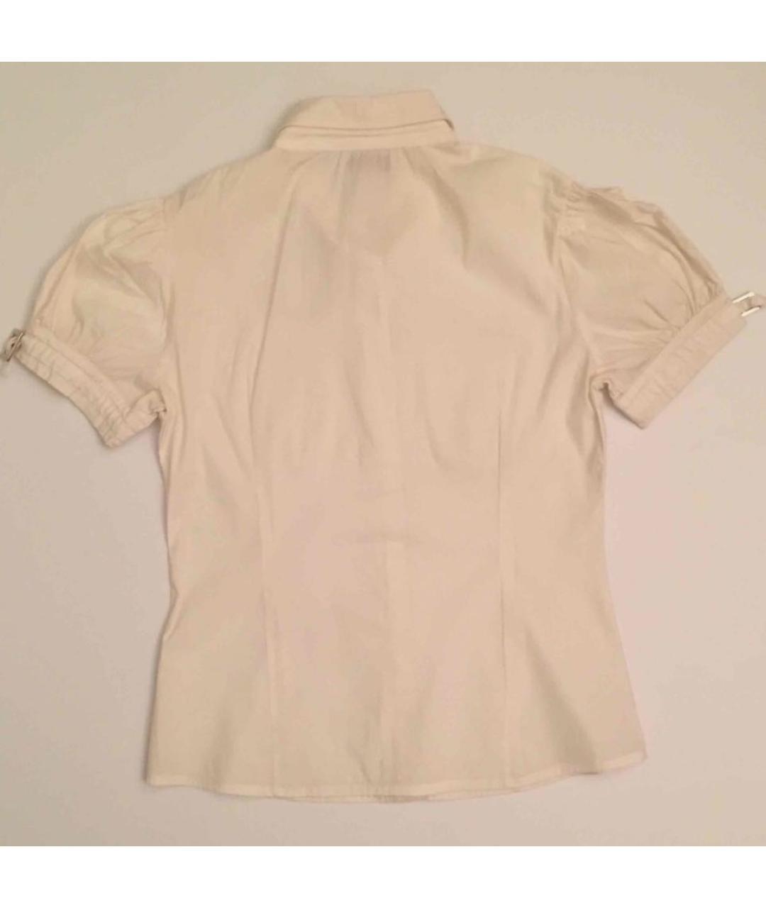 PINKO KIDS Белая хлопковая рубашка/блузка, фото 4