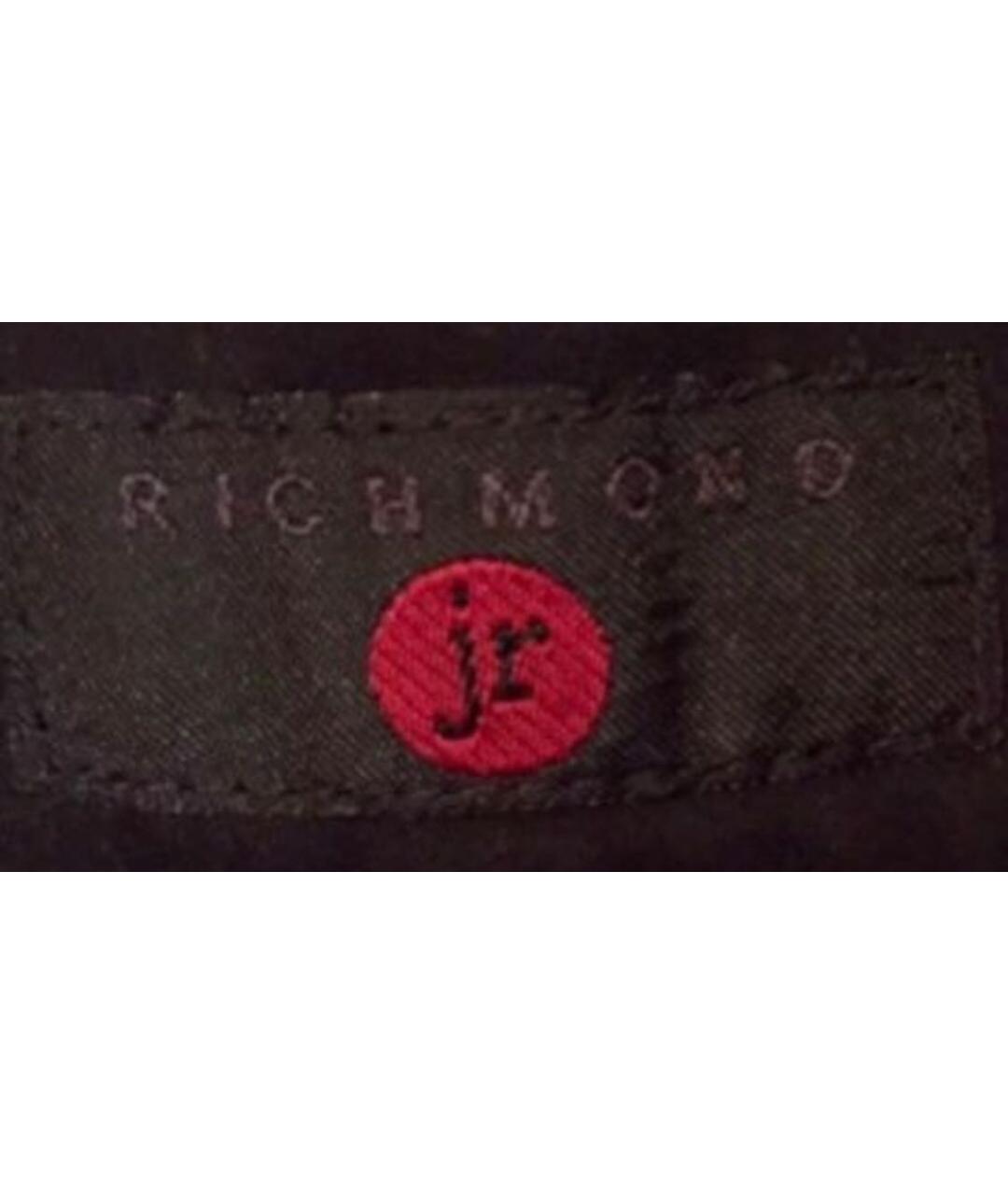 JOHN RICHMOND JUNIOR Черная хлопковая юбка, фото 4