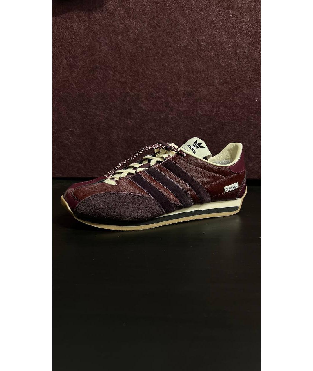 ADIDAS Бордовые кроссовки, фото 9