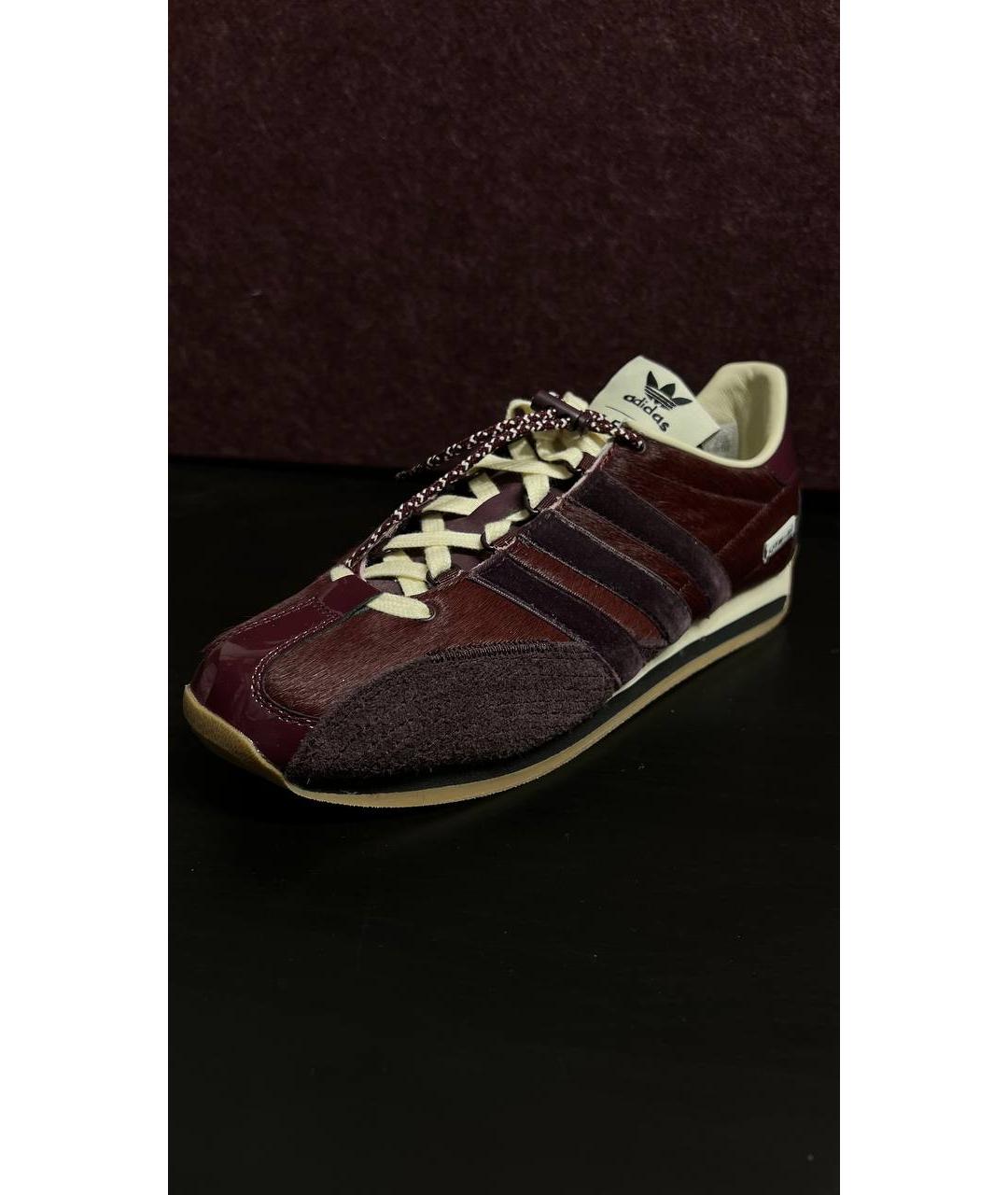 ADIDAS Бордовые кроссовки, фото 8