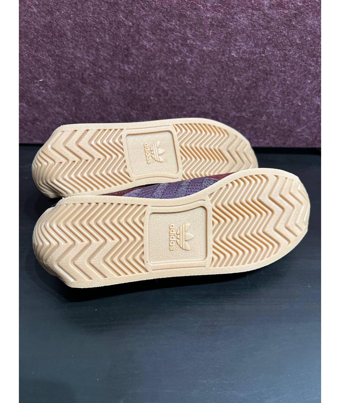 ADIDAS Бордовые кроссовки, фото 5