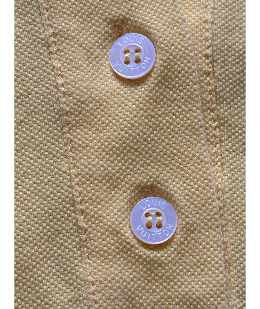 LOUIS VUITTON Желтая футболка, фото 3