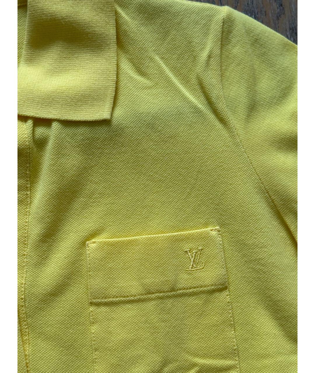 LOUIS VUITTON Желтая футболка, фото 2