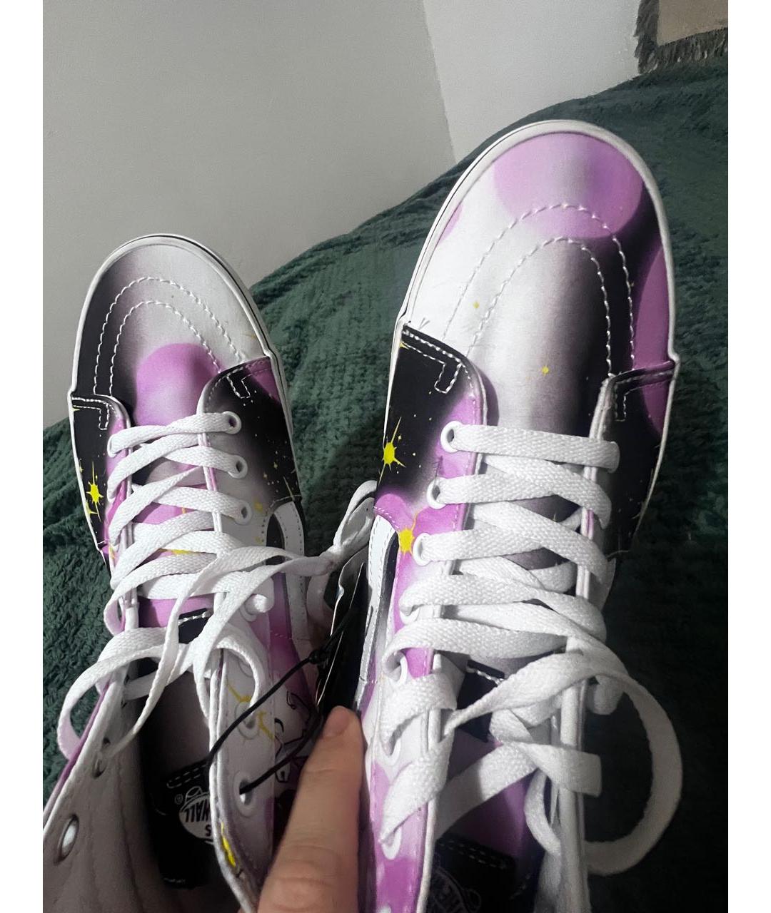 VANS Мульти текстильные высокие кроссовки / кеды, фото 3