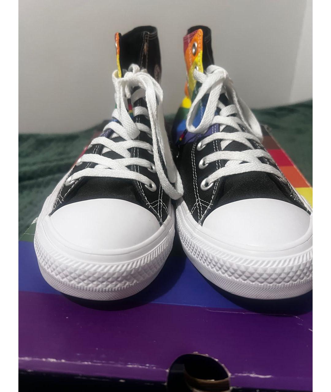 CONVERSE Мульти текстильные высокие кроссовки / кеды, фото 2