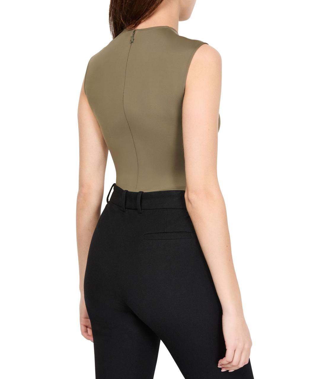 MUGLER Хаки боди, фото 4