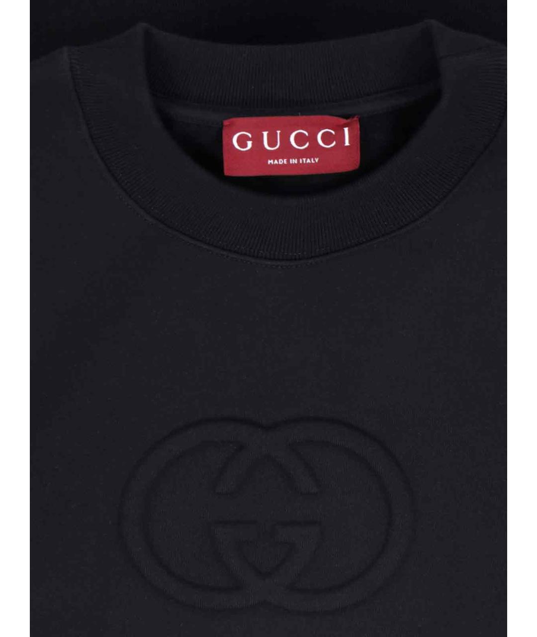 GUCCI Черный джемпер / свитер, фото 3