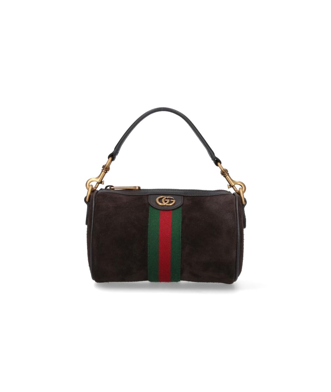 GUCCI Коричневая кожаная сумка тоут, фото 2