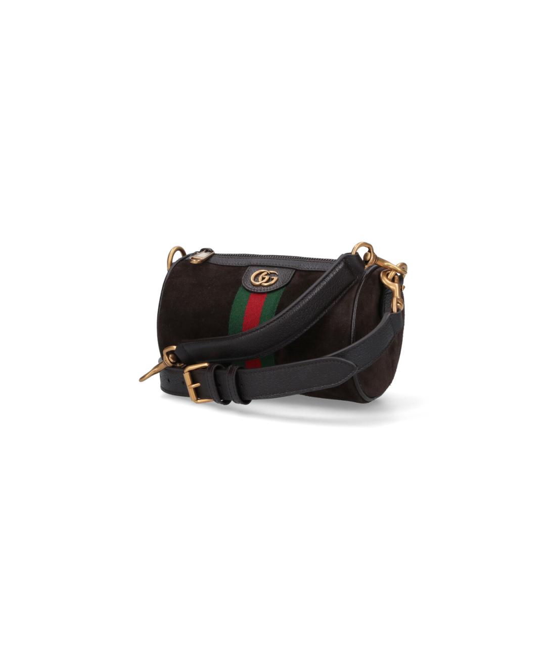 GUCCI Коричневая кожаная сумка тоут, фото 1