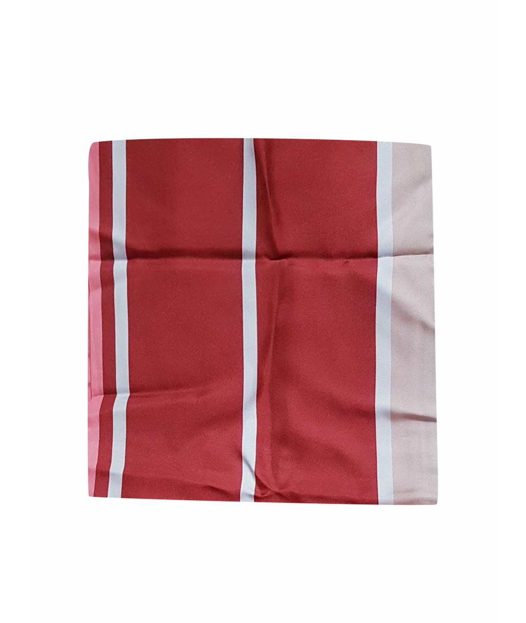 LORO PIANA Розовый шелковый шарф, фото 1