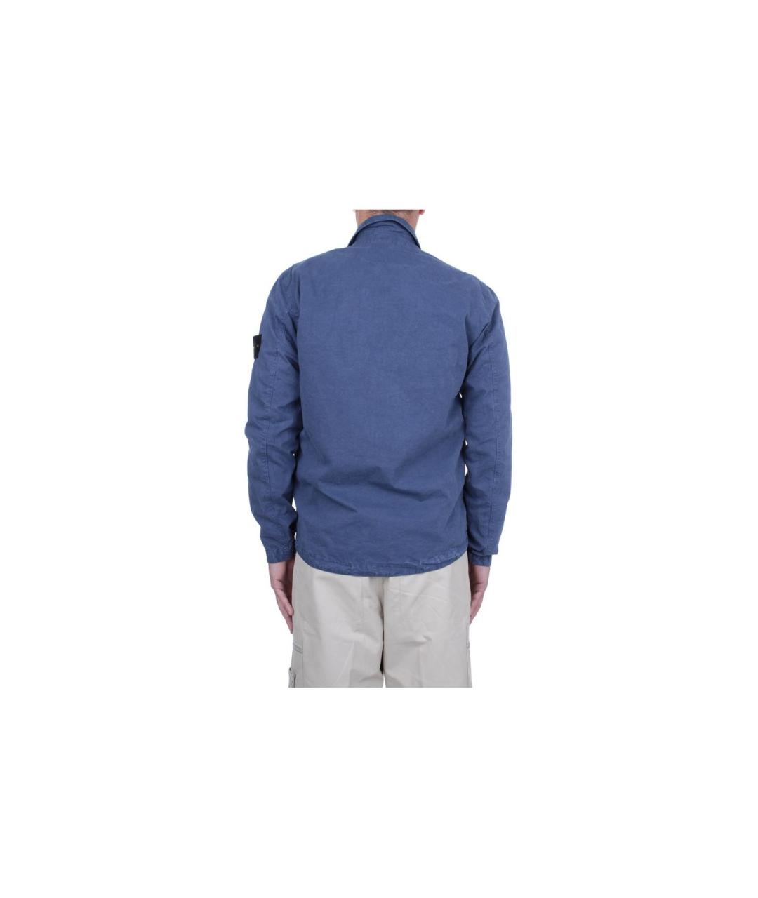 STONE ISLAND Синяя куртка, фото 5