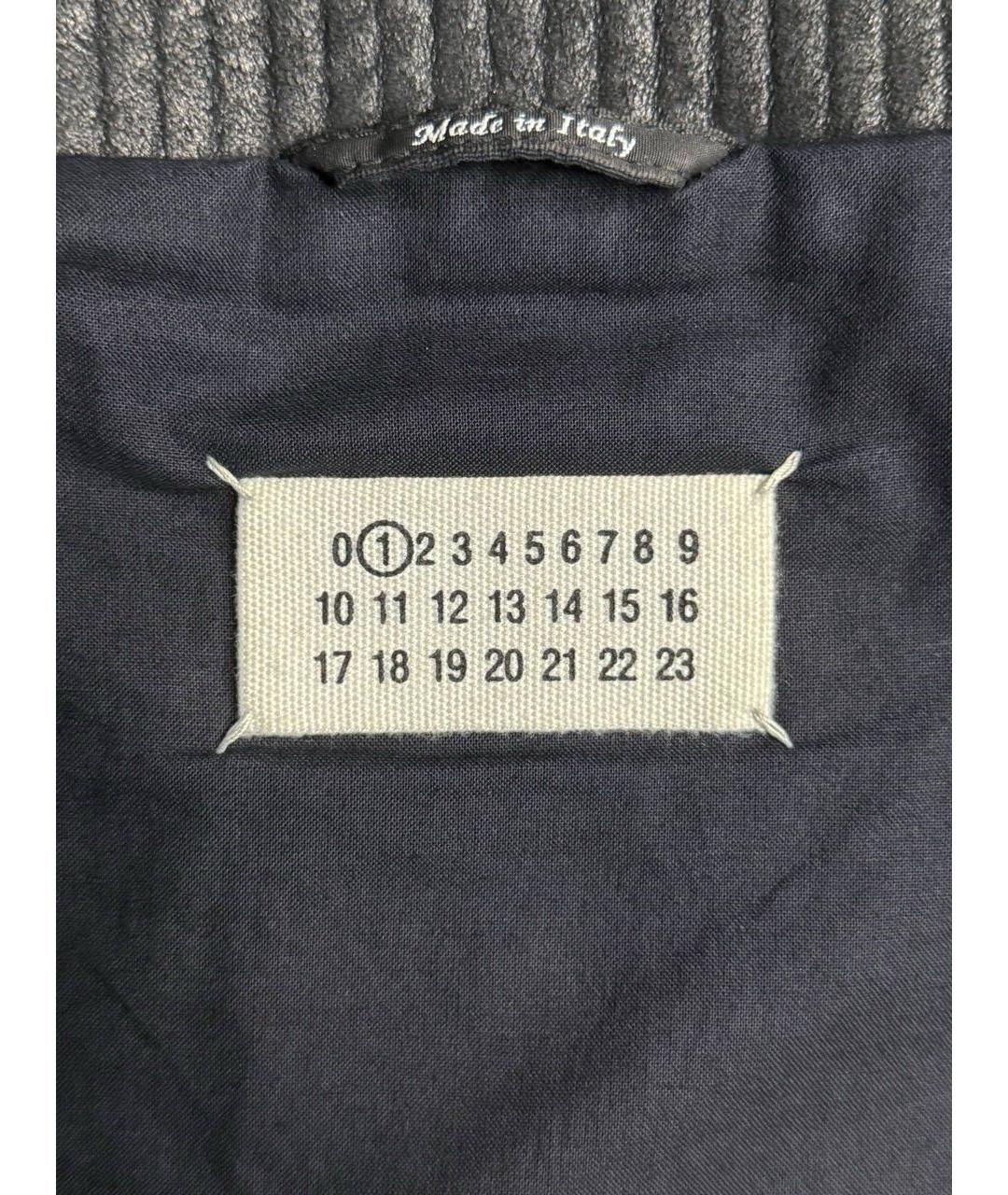 MAISON MARGIELA Черная кожаная куртка, фото 7