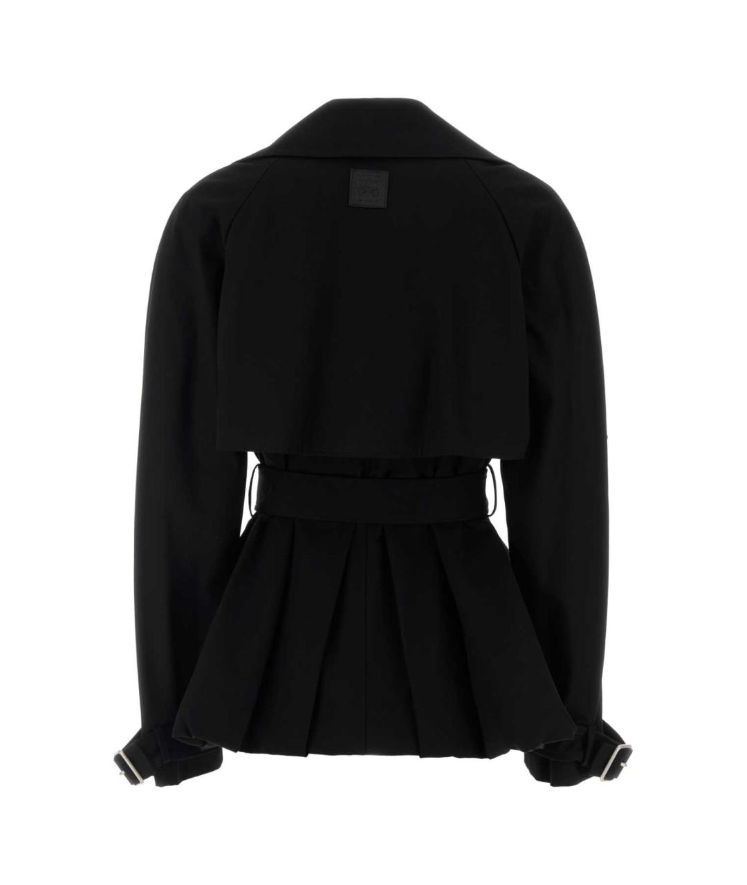 LOEWE Черная хлопковая куртка, фото 2