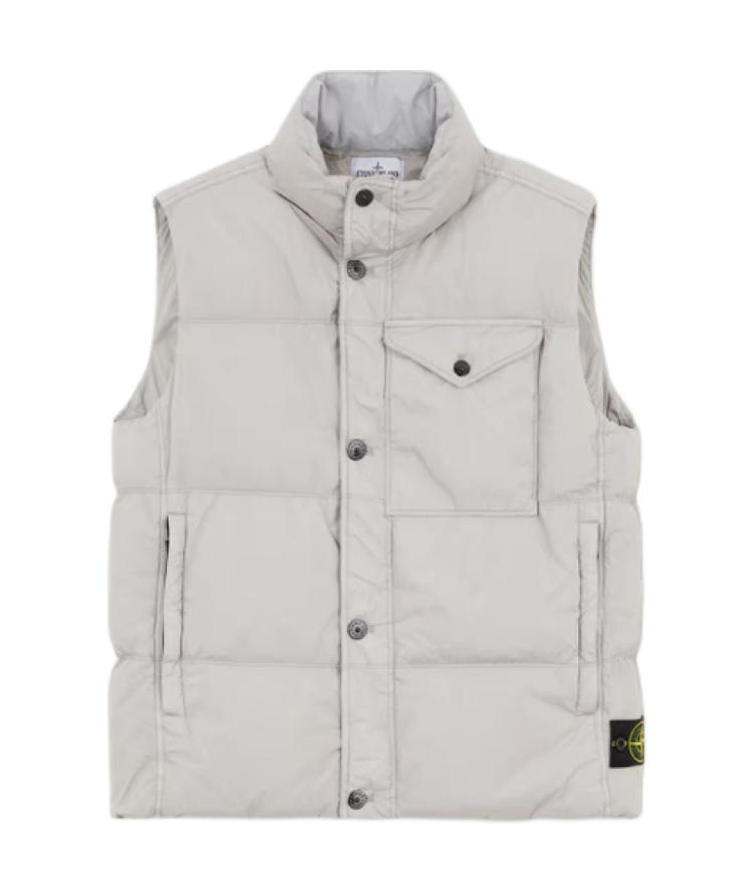 STONE ISLAND Серый жилет, фото 1