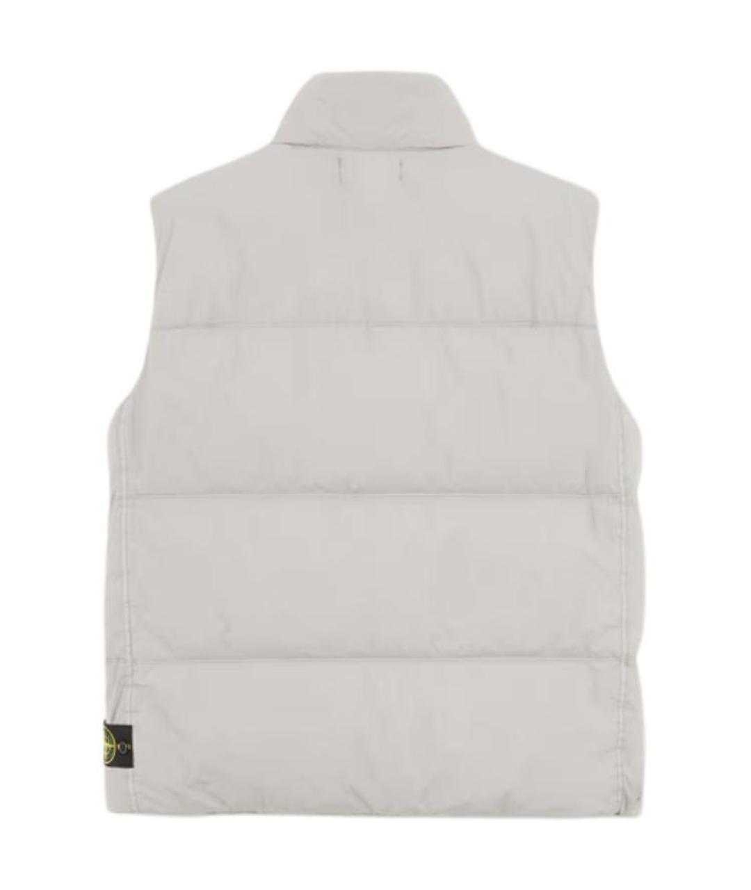 STONE ISLAND Серый жилет, фото 2