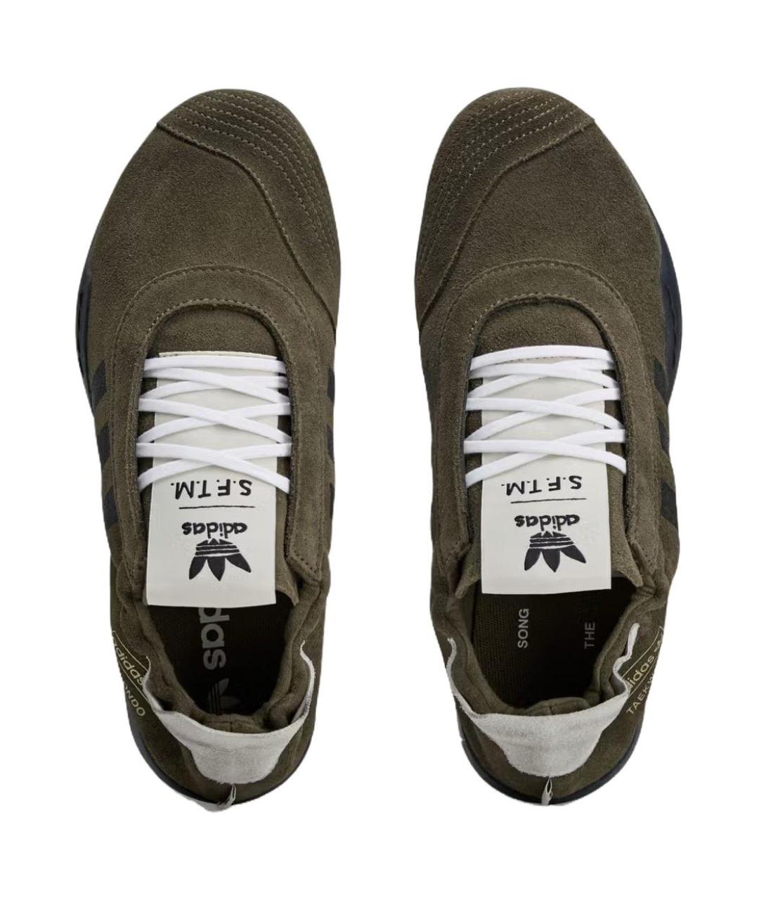 ADIDAS Коричневые кроссовки, фото 4