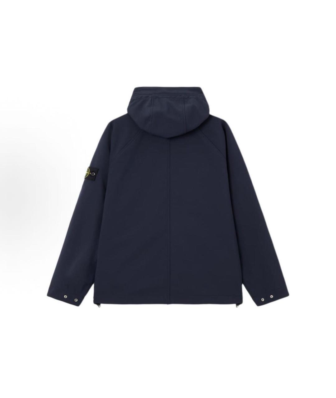 STONE ISLAND Темно-синяя куртка, фото 2