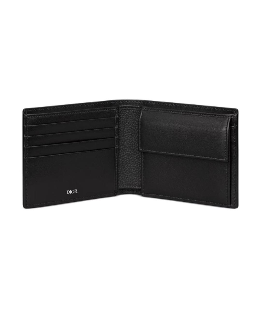 CHRISTIAN DIOR Черный кошелек, фото 4