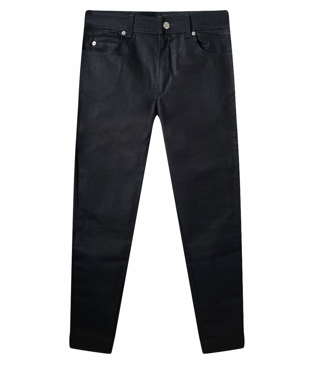 LOUIS VUITTON Черные хлопко-эластановые джинсы слим, фото 1