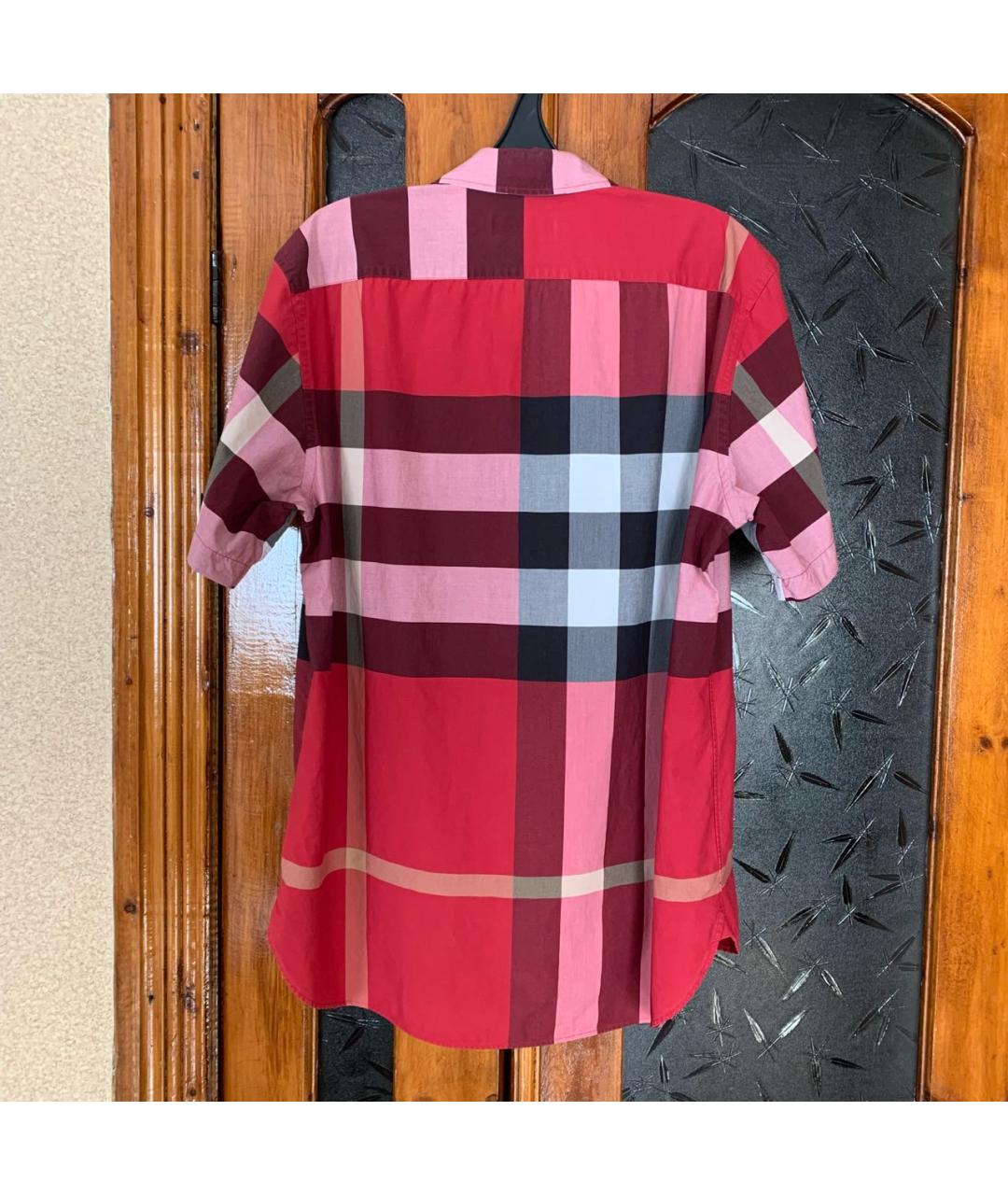 BURBERRY Мульти хлопковая кэжуал рубашка, фото 2