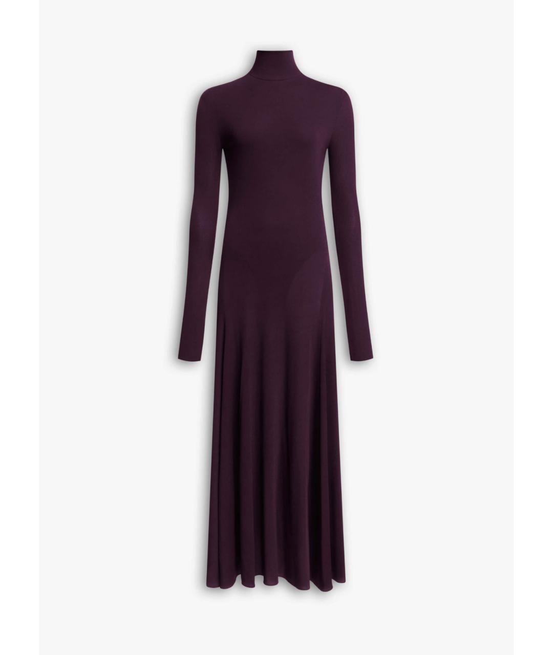 ALAIA Черное вискозное платье, фото 6