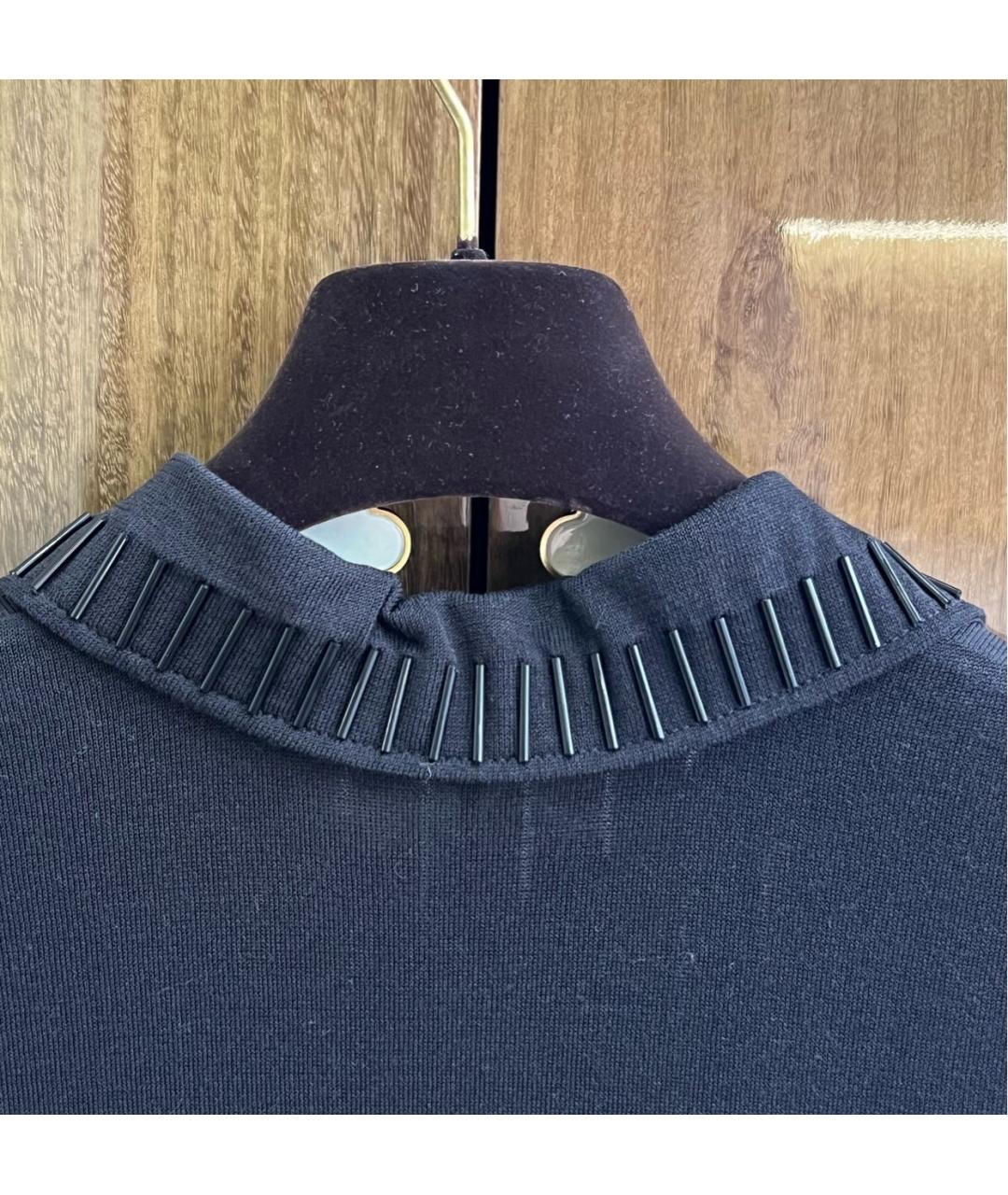 BOTTEGA VENETA Черное шелковое коктейльное платье, фото 4