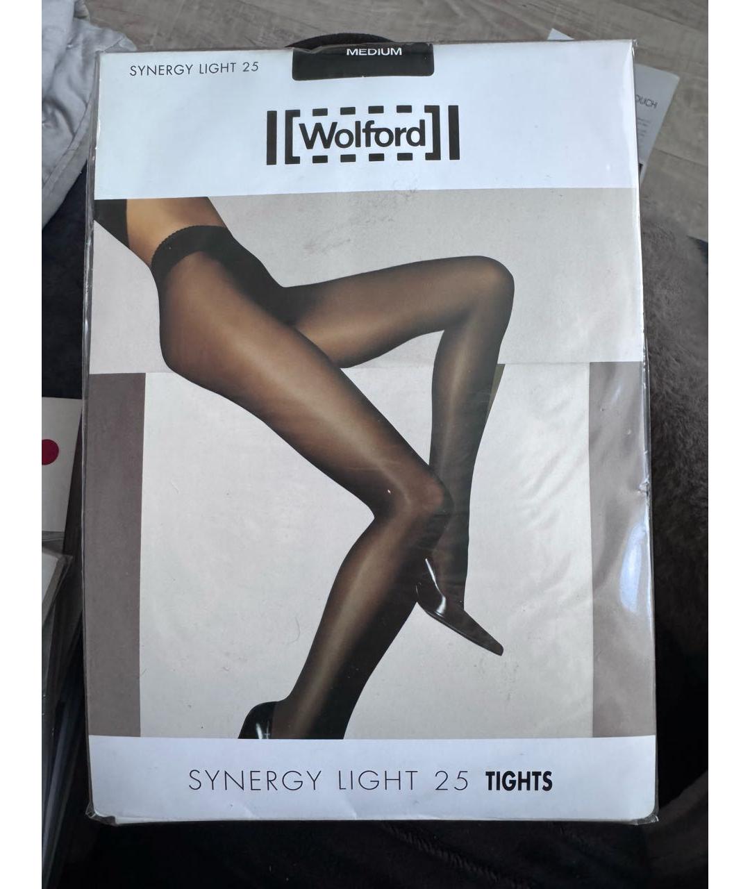 WOLFORD Черные носки, чулки и колготы, фото 5