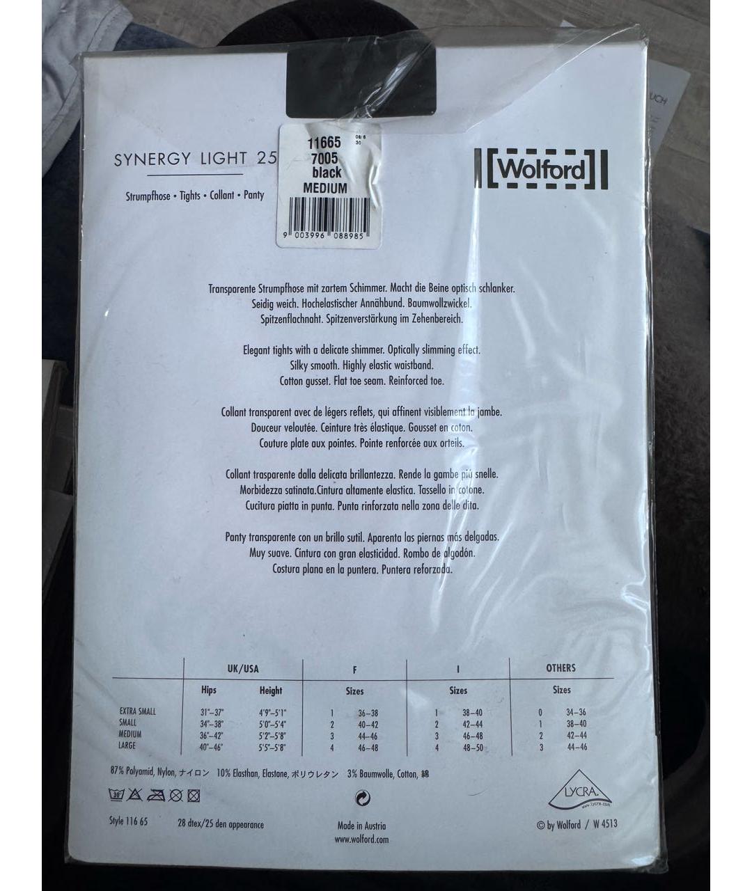 WOLFORD Черные носки, чулки и колготы, фото 4