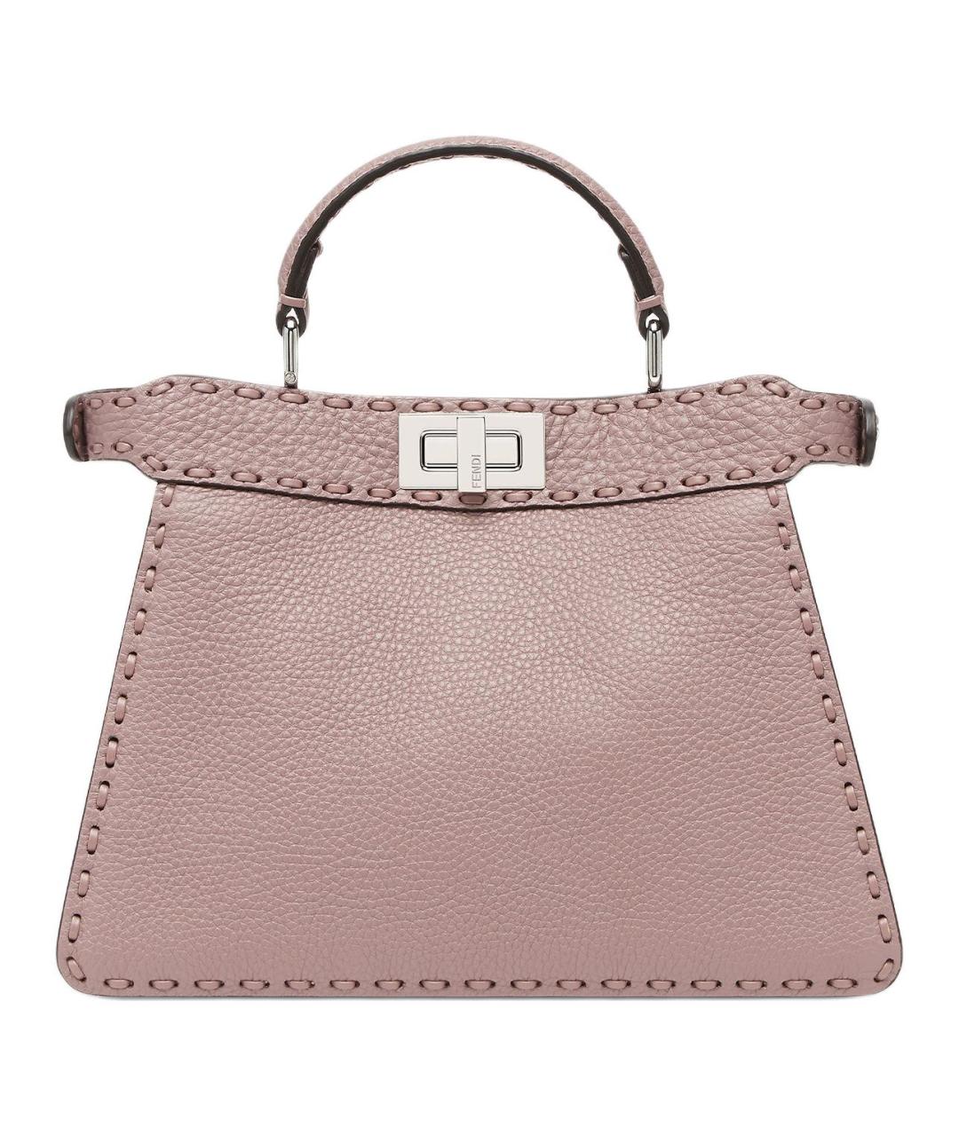 FENDI Розовая сумка через плечо, фото 3