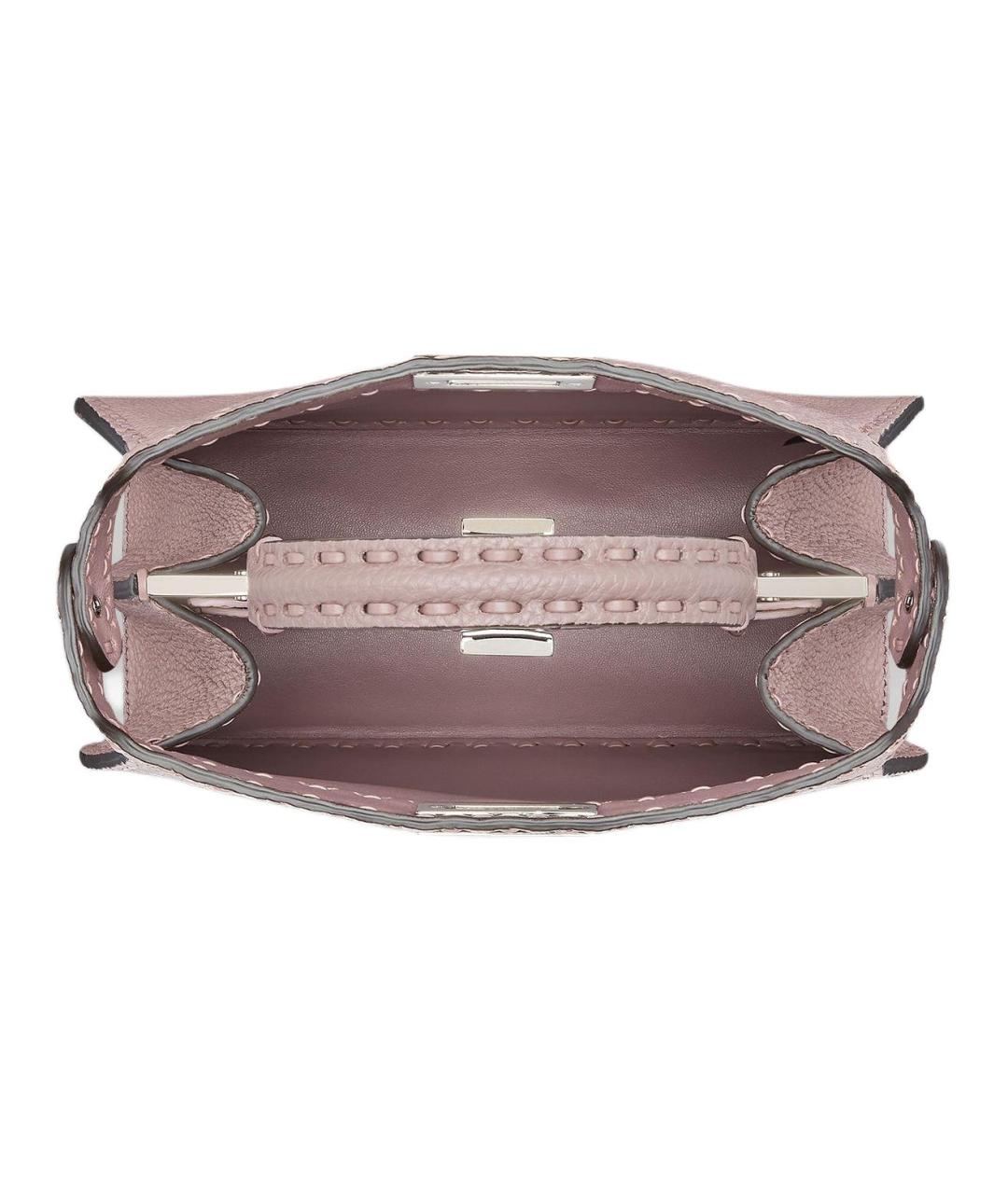 FENDI Розовая сумка через плечо, фото 4