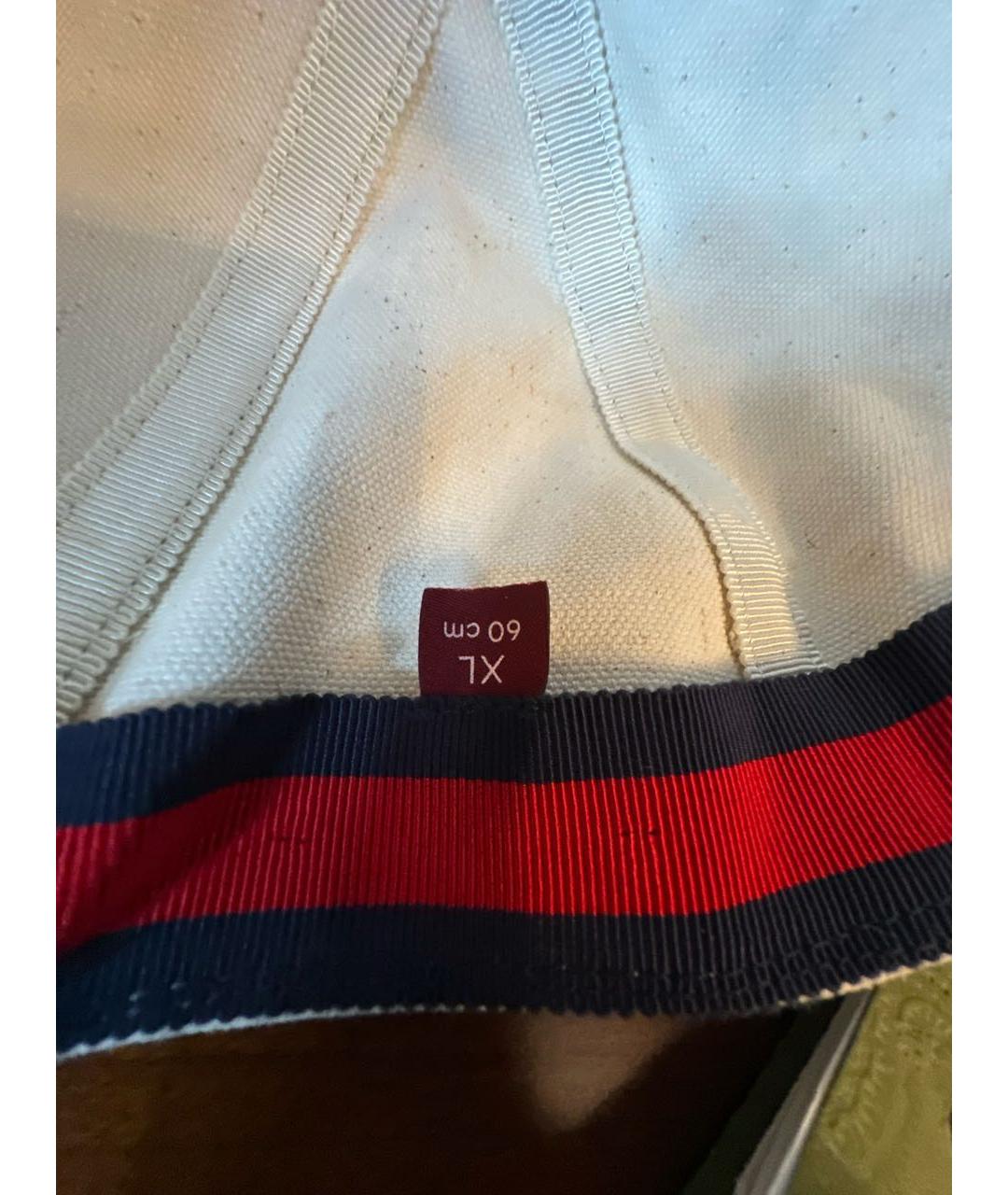 GUCCI Белая кепка/бейсболка, фото 5