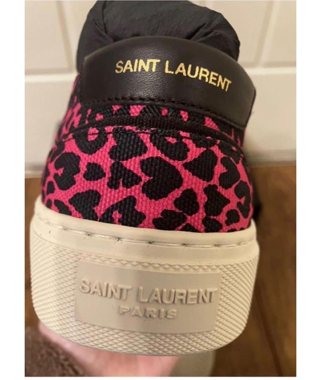 SAINT LAURENT Мульти кеды, фото 3