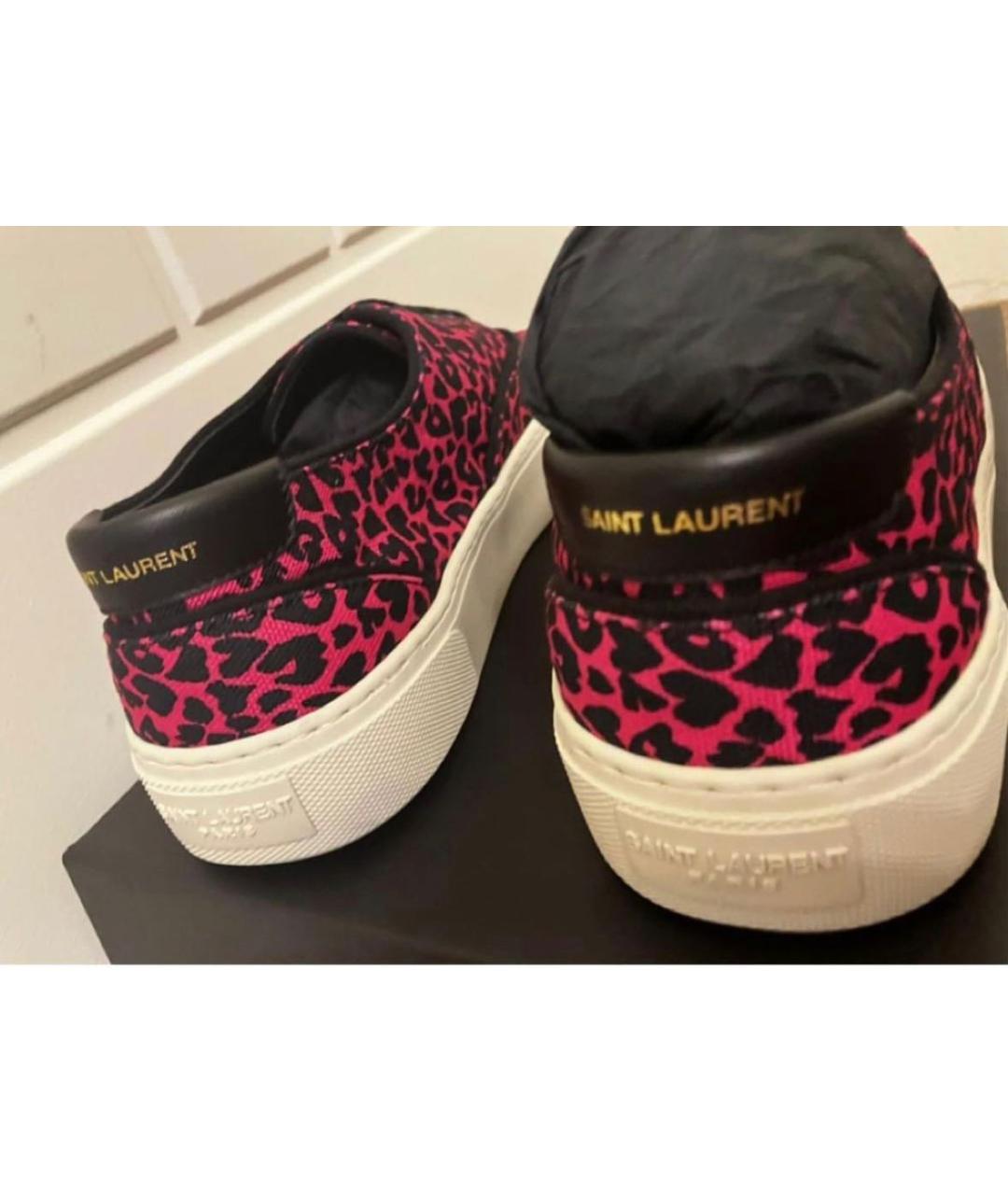 SAINT LAURENT Мульти кеды, фото 4