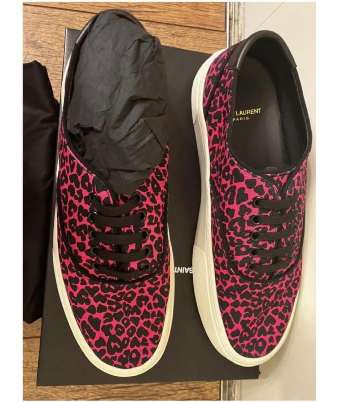 SAINT LAURENT Мульти кеды, фото 2