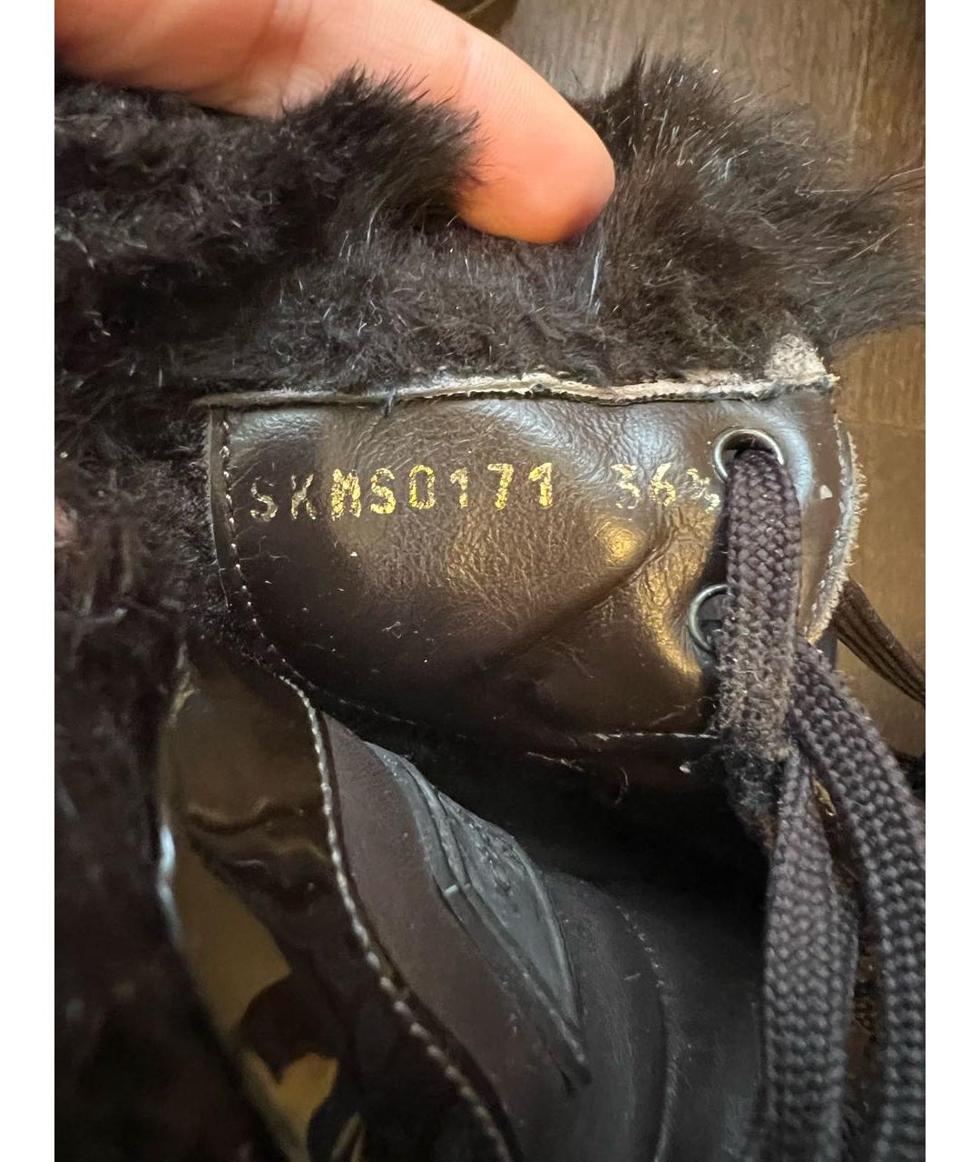 LOUIS VUITTON Коричневые кожаные кроссовки, фото 6