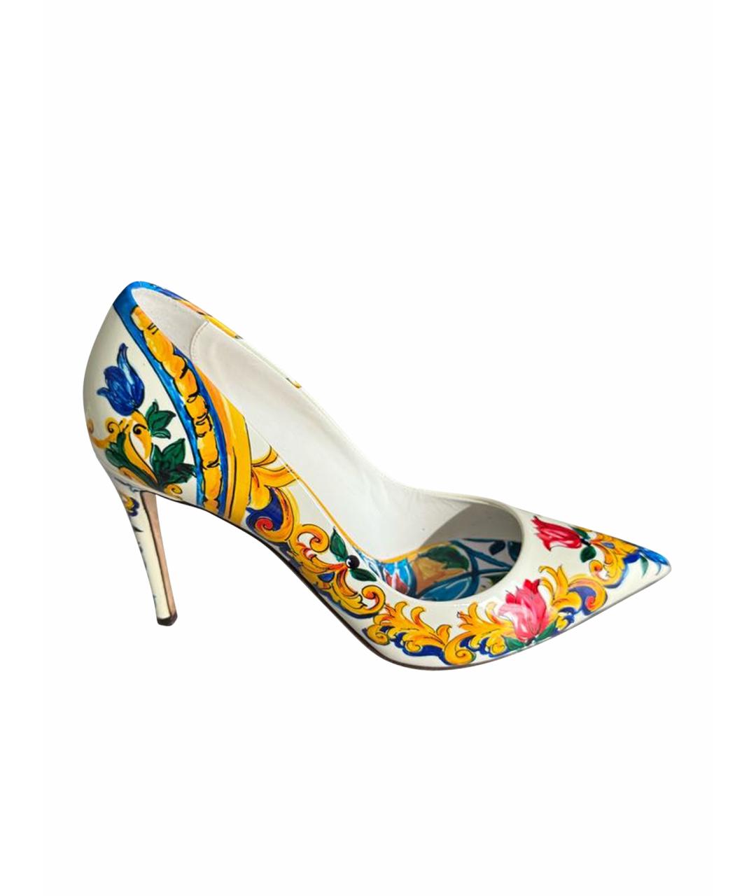 DOLCE&GABBANA Мульти туфли, фото 1