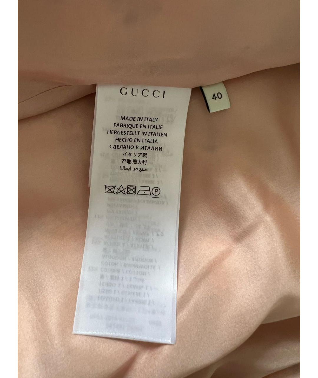 GUCCI Мульти твидовый жакет/пиджак, фото 5