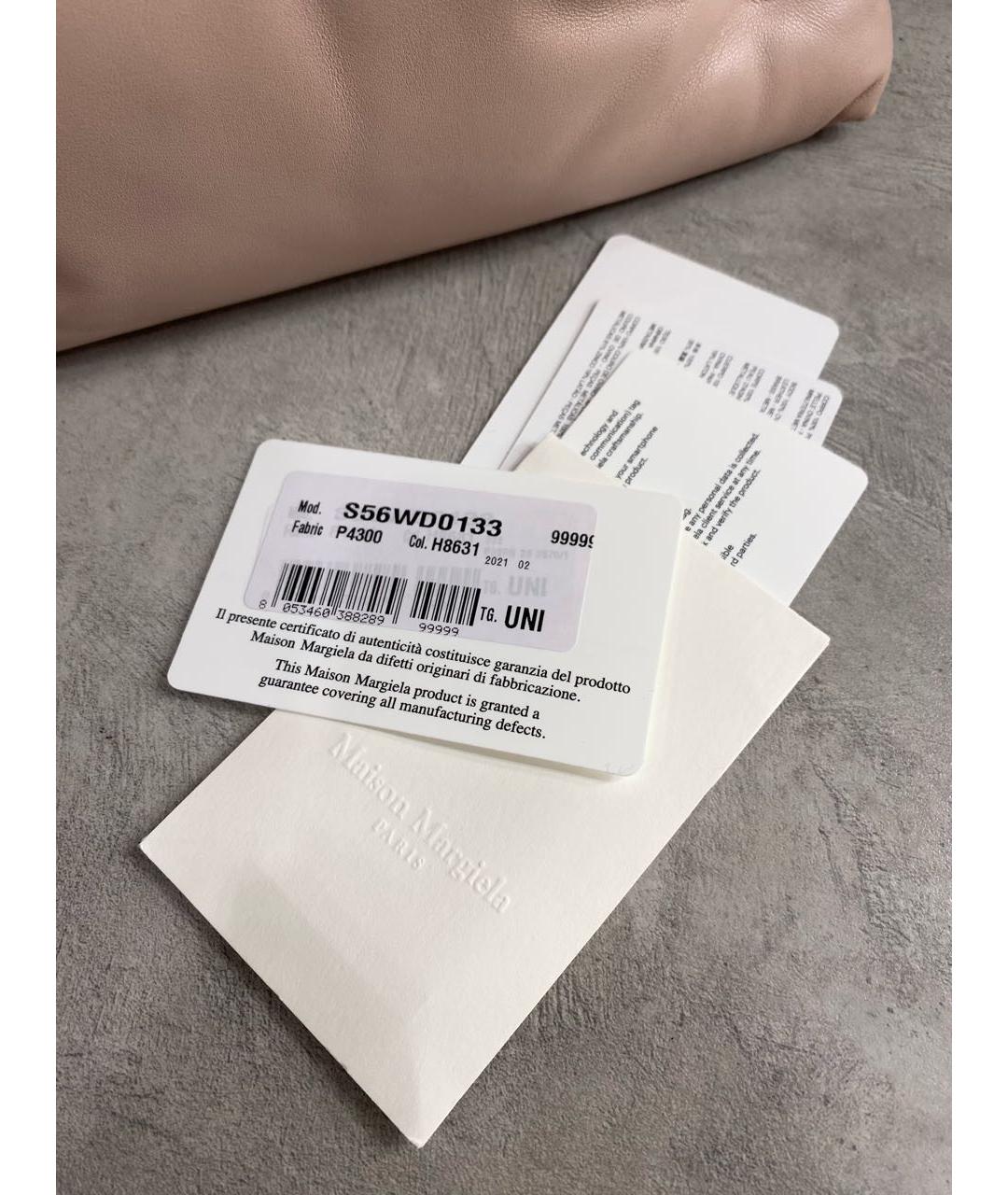 MAISON MARGIELA Кожаная сумка тоут, фото 8