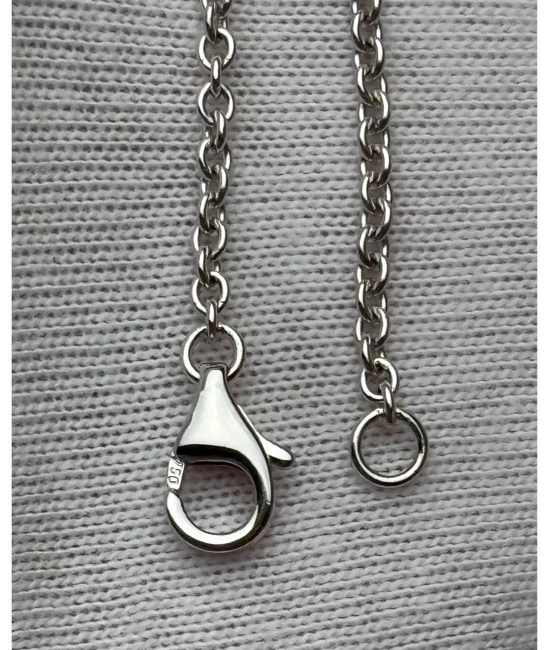 CARTIER Серебряное колье из белого золота, фото 6