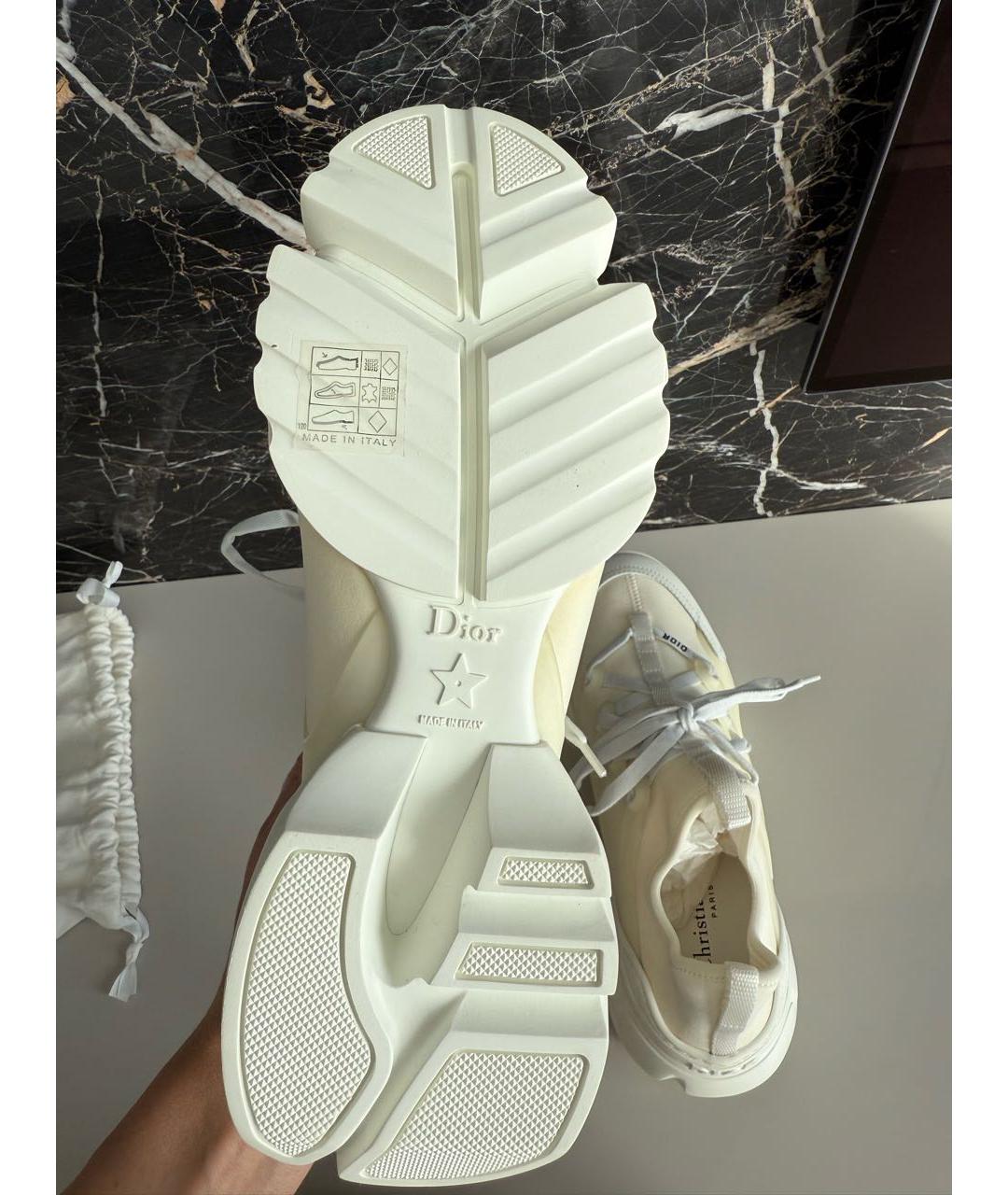 CHRISTIAN DIOR Белые кроссовки, фото 6
