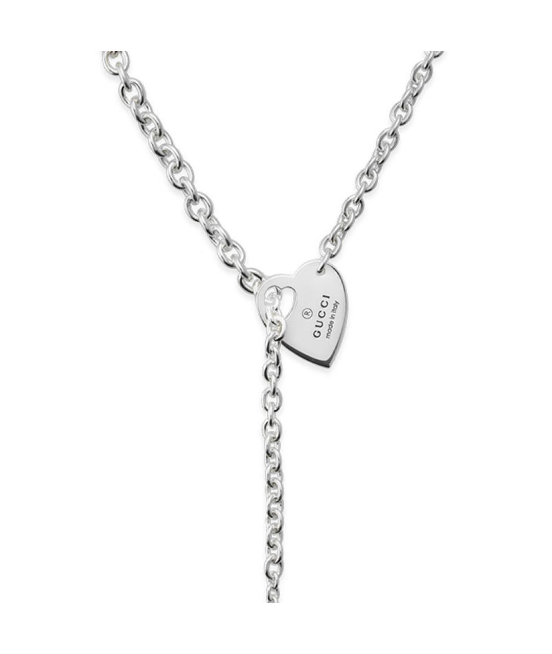 GUCCI Серебряная подвеска, фото 1