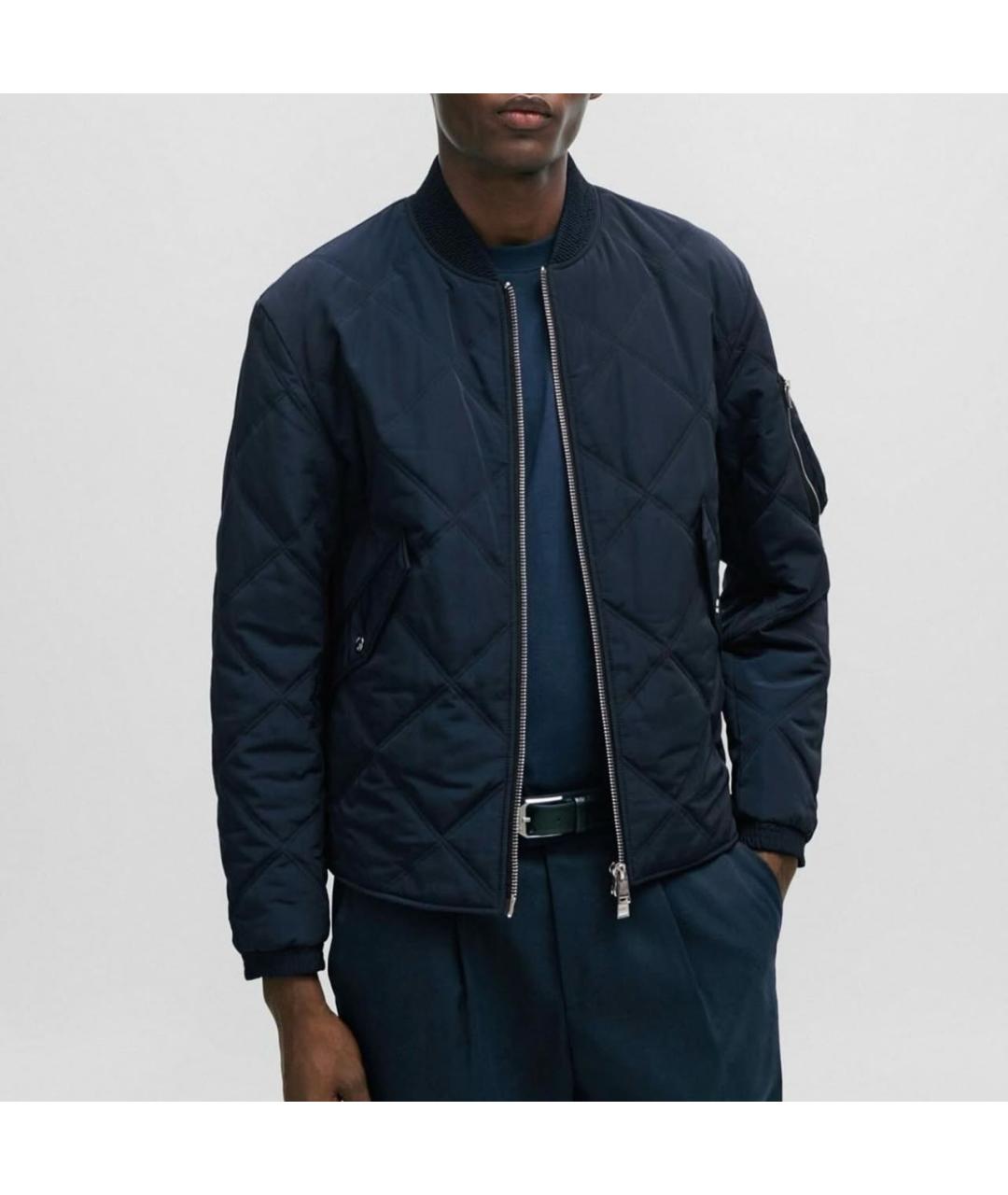 HUGO BOSS Темно-синяя куртка, фото 2