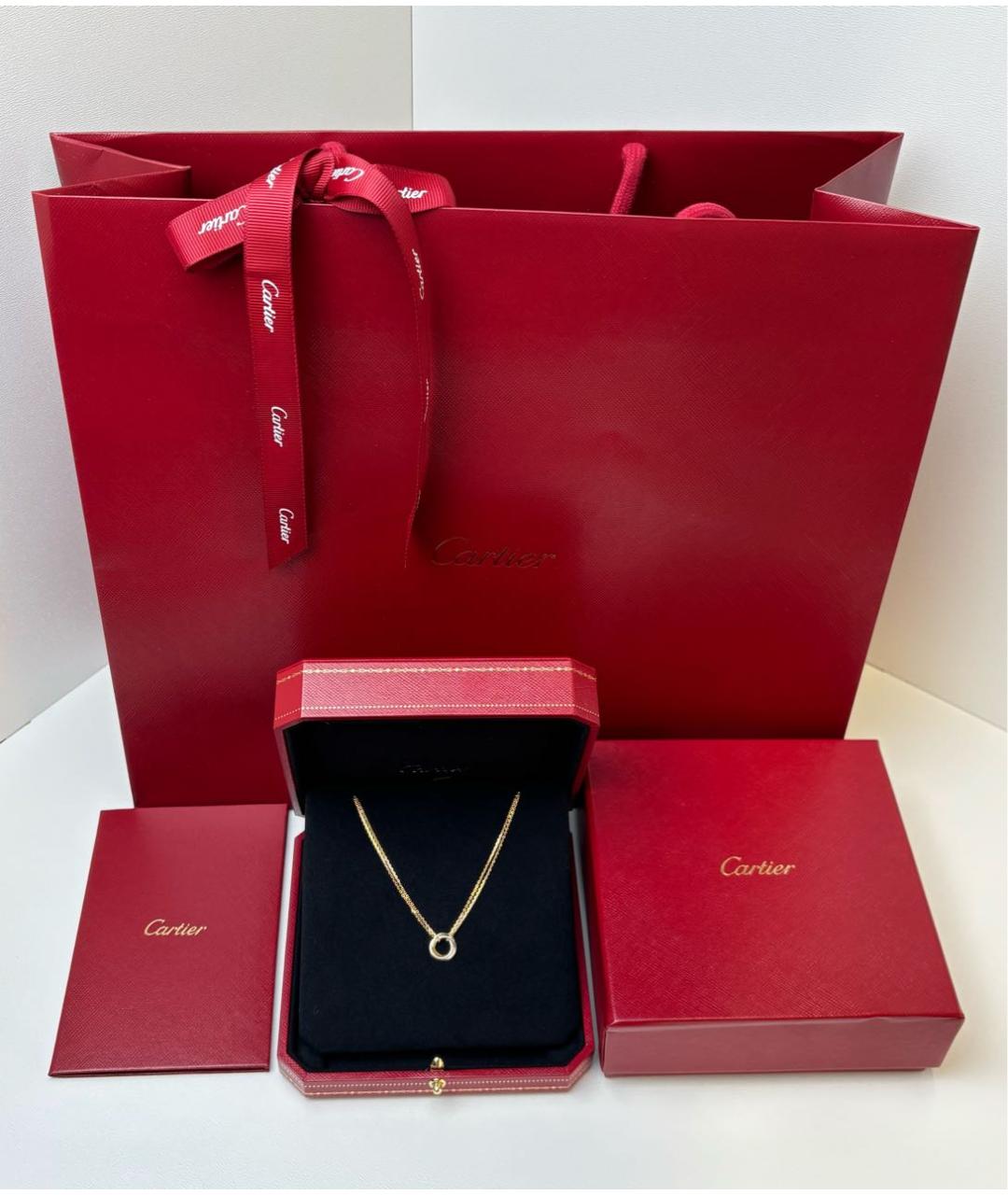CARTIER Золотое колье из розового золота, фото 3